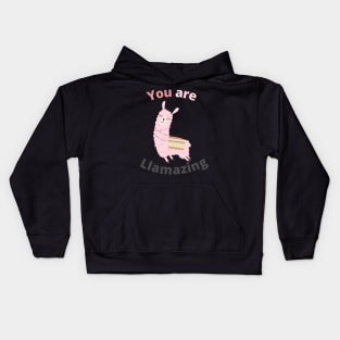 You are llamazing Kids Hoodie